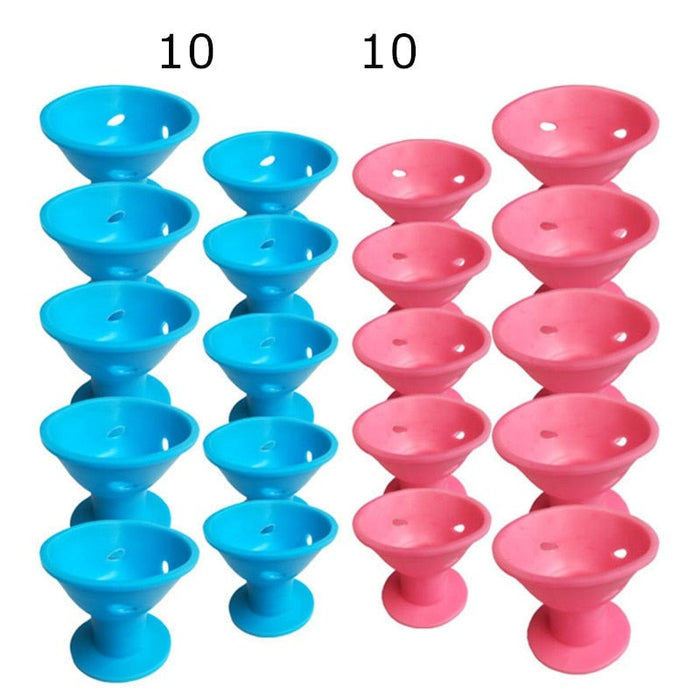 10 Blue 10 Pink (5 large + 5 small)