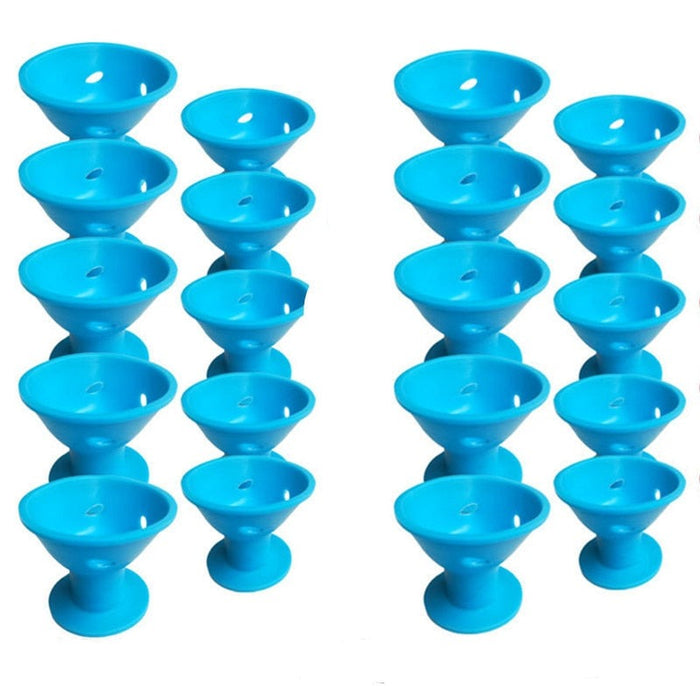 20pcs Blue (10 big + 10 small)
