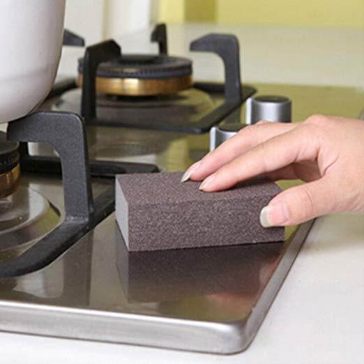 Magical Emerald Scrub Sponge Brush