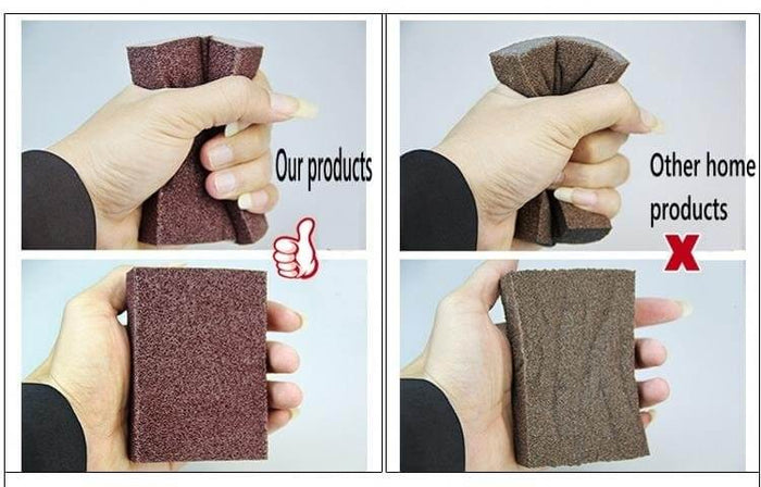 Magical Emerald Scrub Sponge Brush