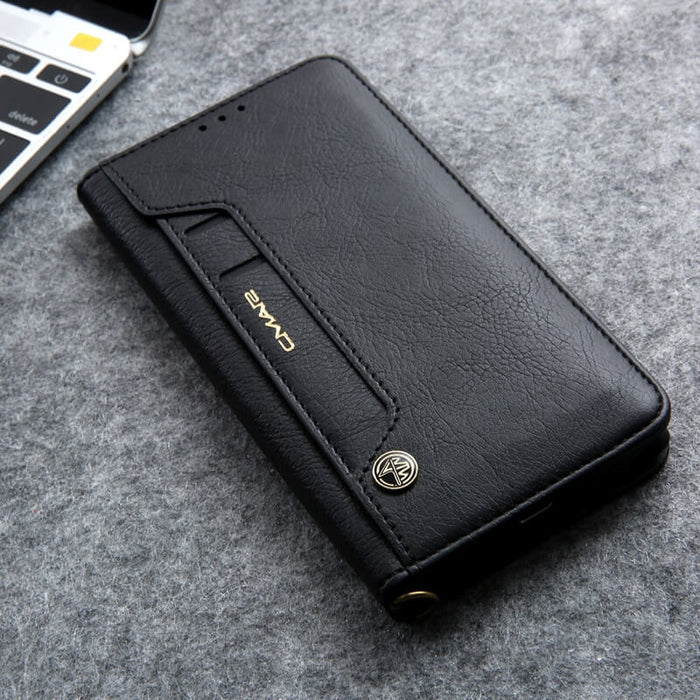 Magnetic Flip Leather Phone Protector