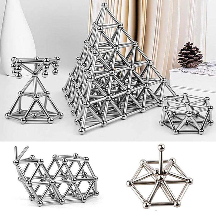 Magnetic Steel Sticks and Balls