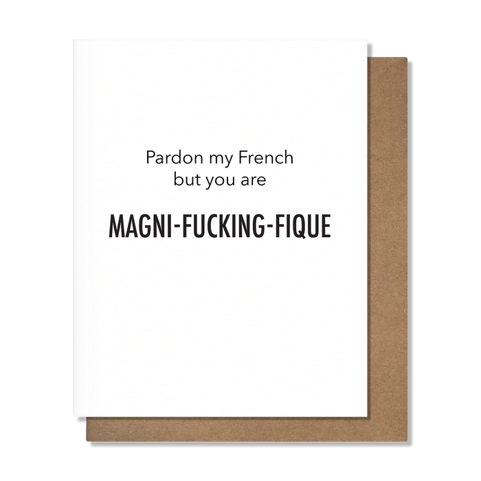 Magnifique - Friendship Card
