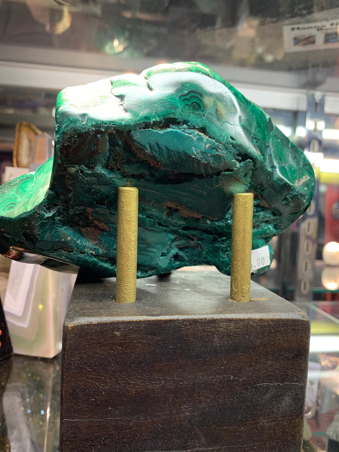 Malachite Showpiece