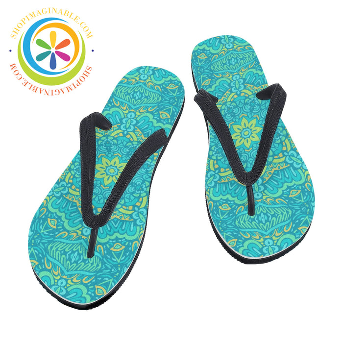 Mandala Dreams Flip-Flops Men's & Ladies-ShopImaginable.com