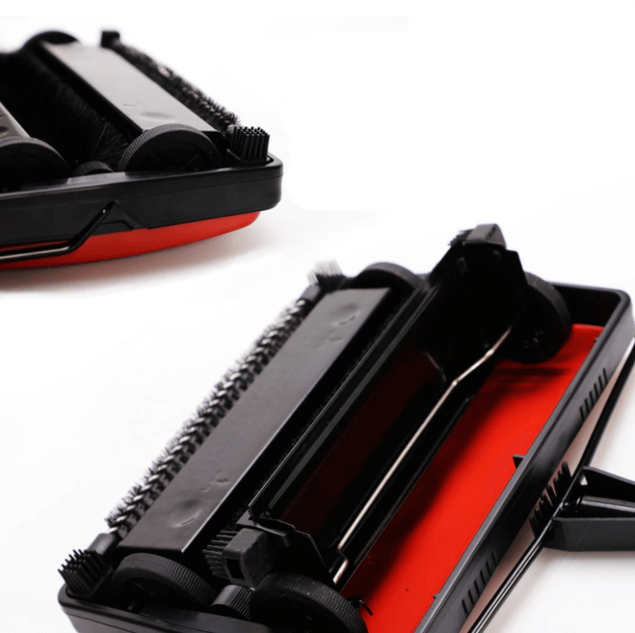 Manual carpet and floor sweeper