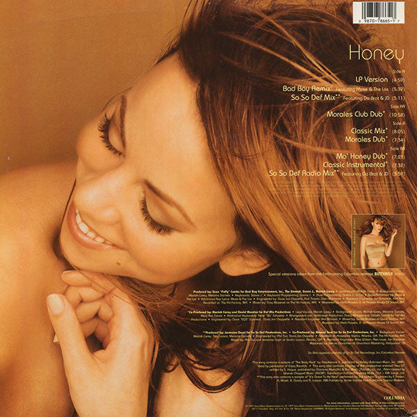Mariah Carey - Honey (12") [US] 1st (Very Good Plus (VG+))