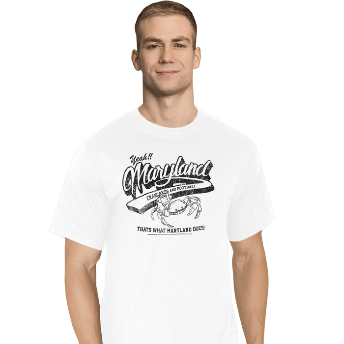 Shirts T-Shirts, Tall / Large / White Maryland