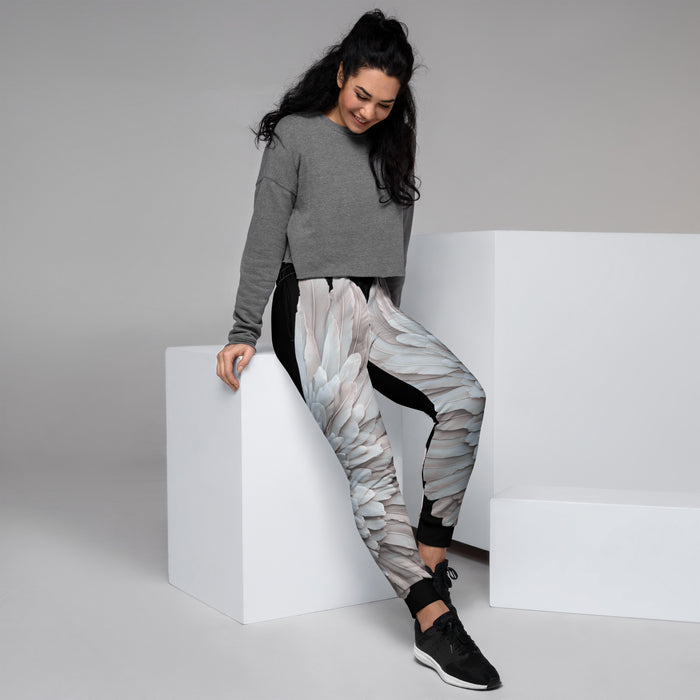 Massive Wings Print Women's Recycled Joggers — Festival Fashion