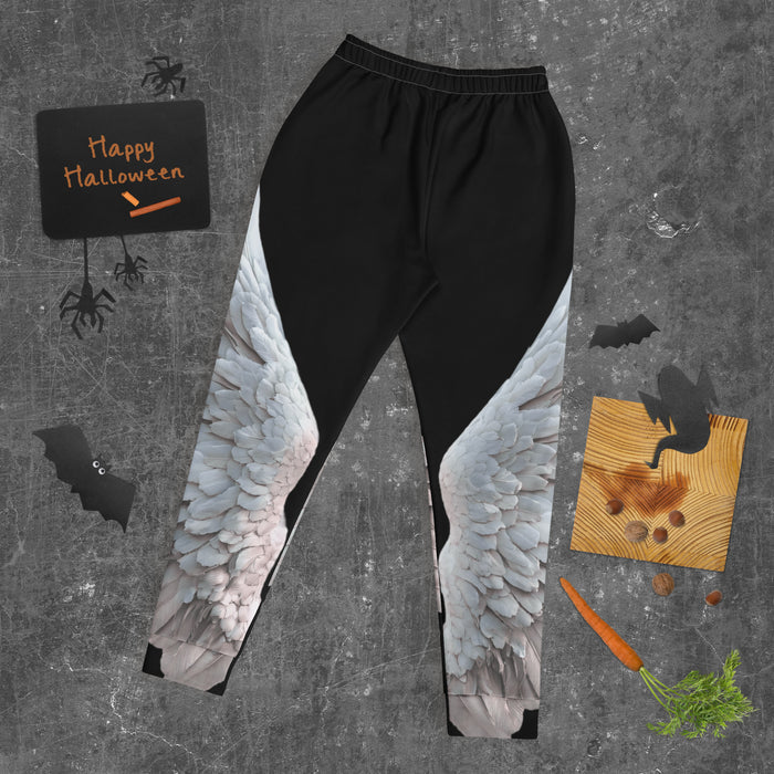 Massive Wings Print Women's Recycled Joggers — Festival Fashion