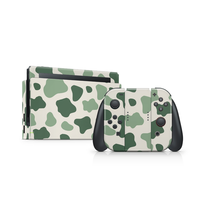 Matcha Moo Moo Nintendo Switch Decal Skin