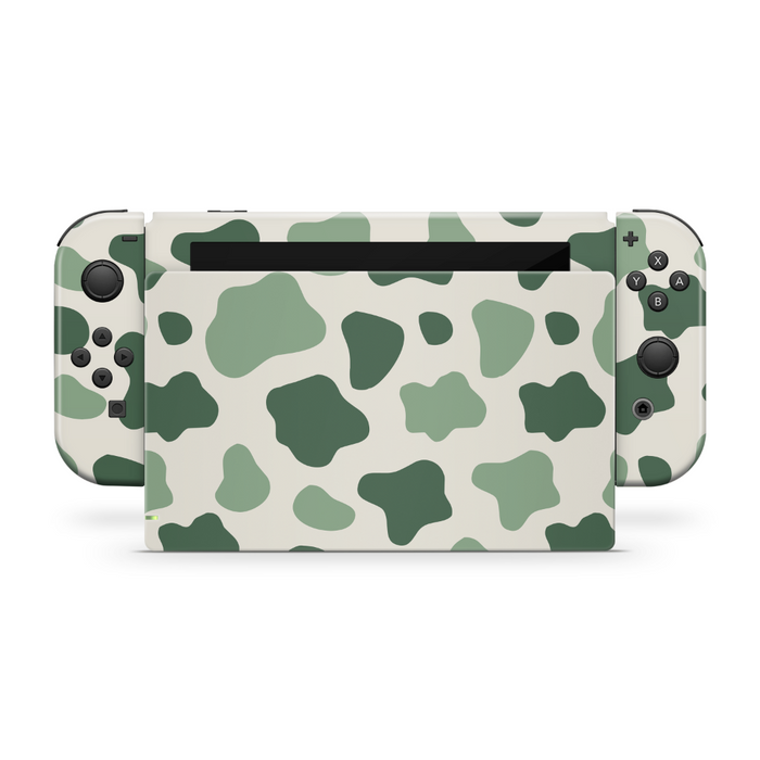 Matcha Moo Moo Nintendo Switch Decal Skin