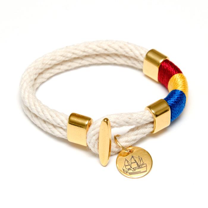 Mayflower Rope Gold Bracelet