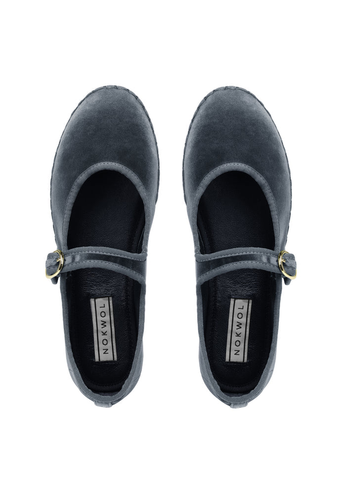Mel Grey Velvet