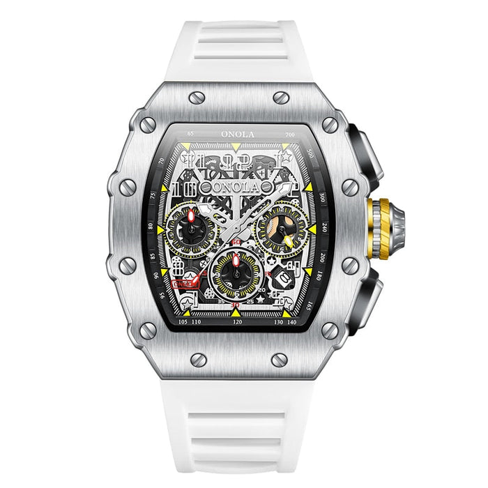 Silver white