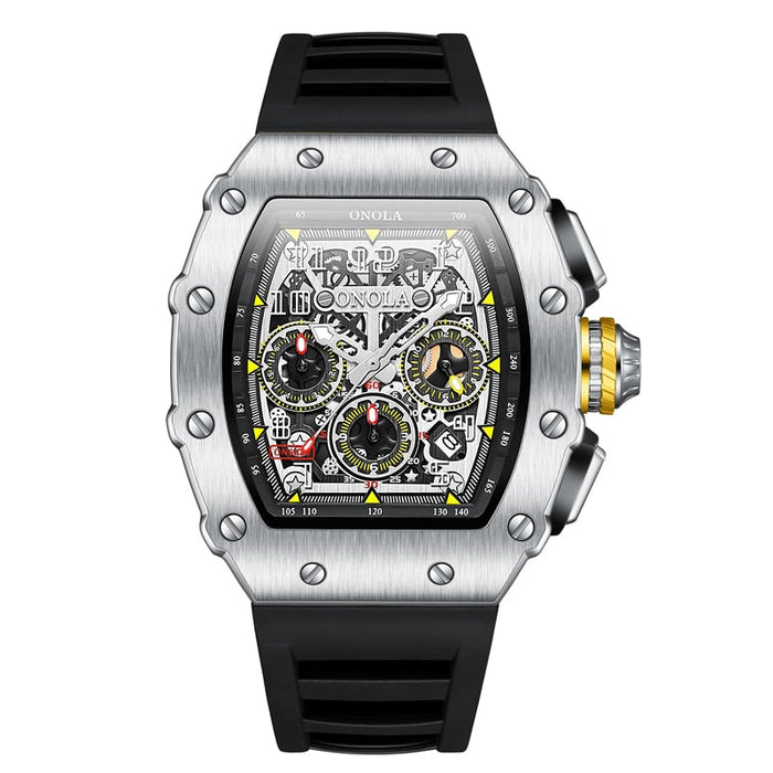 Silver black