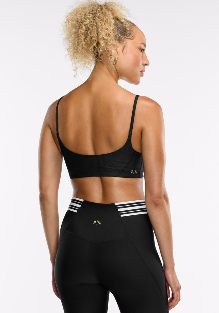 Merit Scoop Neck Mesh Bra