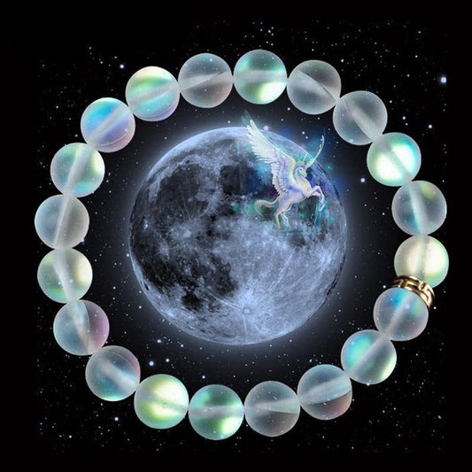 Mermaid Glass Moonstone Bracelets