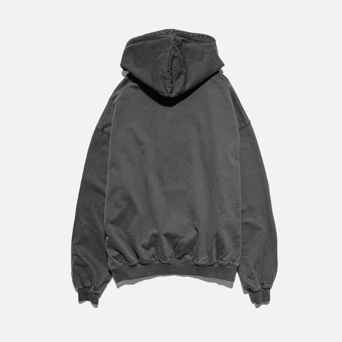 STRAYE METAL HOODIE - FADED BLACK