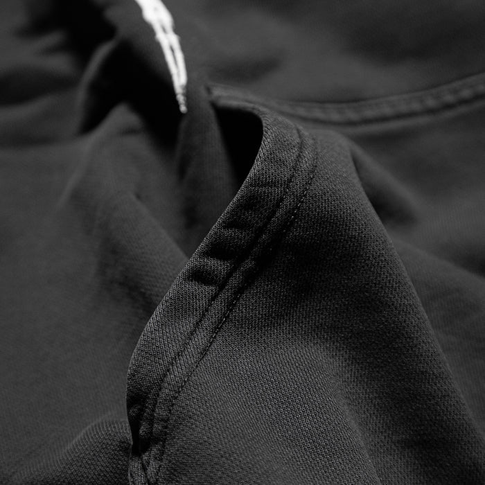 STRAYE METAL HOODIE - FADED BLACK