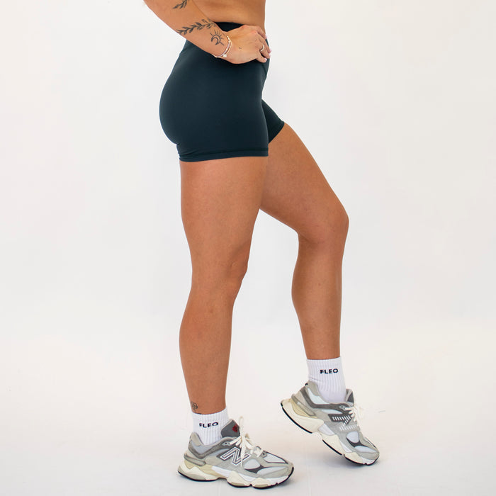 Magical Forest V Waistband No Front Seam High Rise Shorts