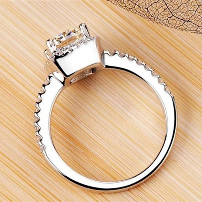 Midi Square Promise Ring
