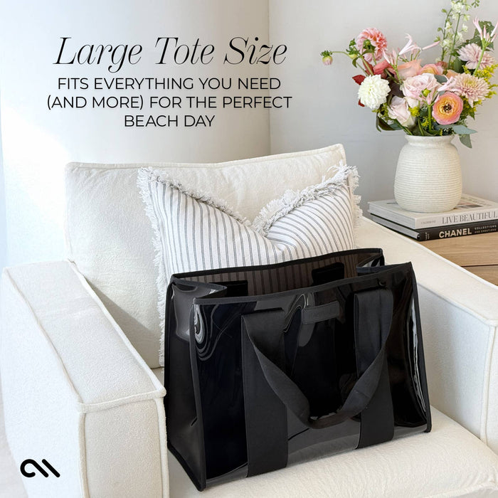 Midnight Black Jelly Tote Bag | Case-Mate