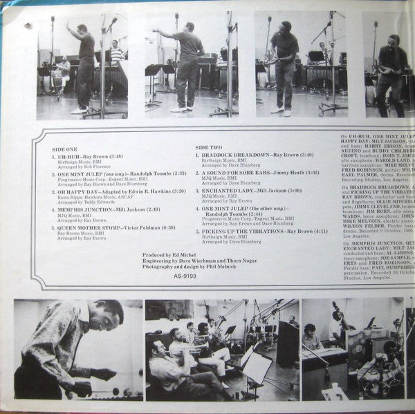 Milt Jackson - Memphis Jackson (LP) [US] 1st (Very Good Plus (VG+))