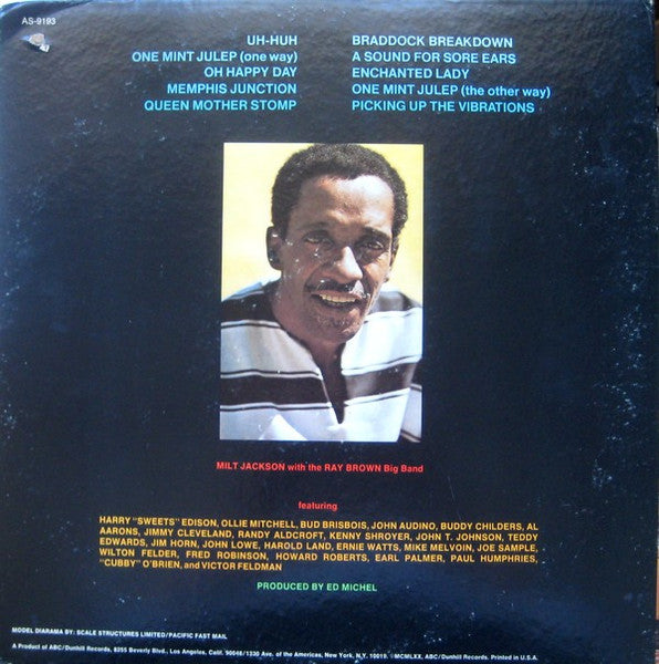 Milt Jackson - Memphis Jackson (LP) [US] 1st (Very Good Plus (VG+))