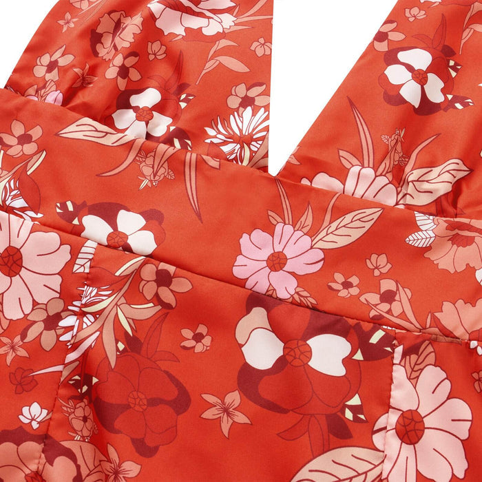 Mini backless sun dress
