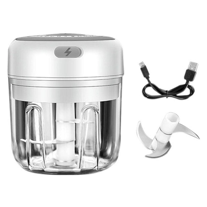 Mini electric food processor