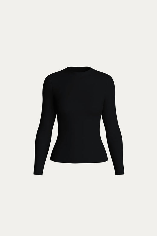 Mist Long Sleeve T-Shirt - Black