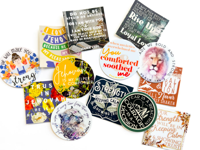 Mixed Comforting Stickers - GINGERS