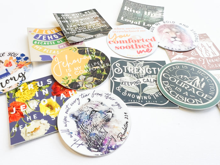 Mixed Comforting Stickers - GINGERS