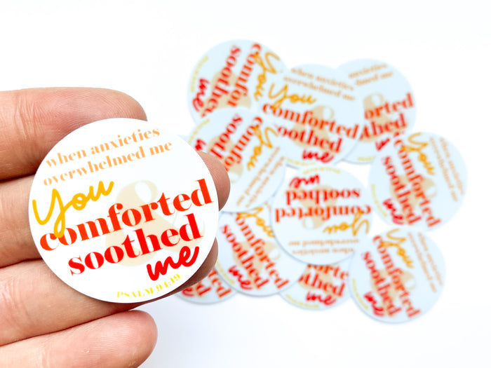 Mixed Comforting Stickers - GINGERS
