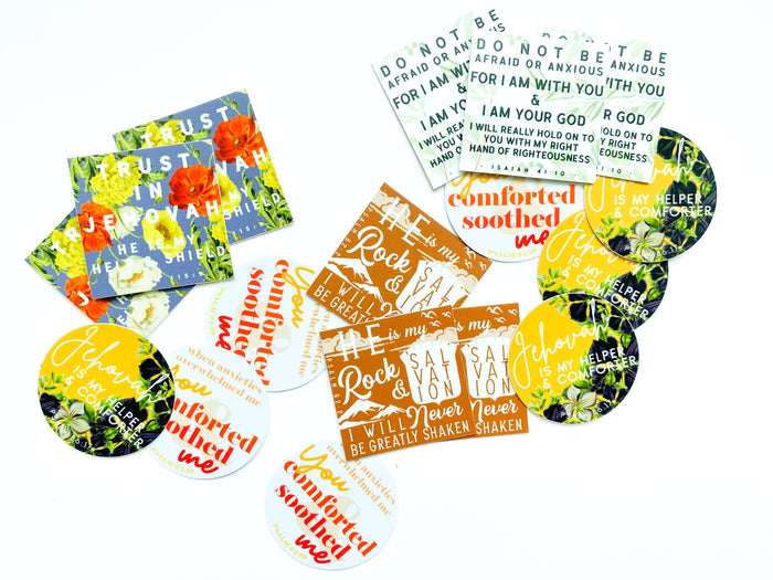 Mixed Comforting Stickers - GINGERS