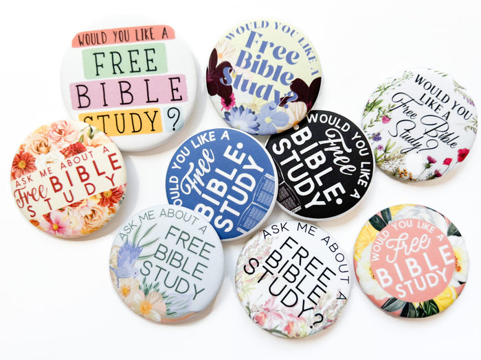 MIXED Free Bible Study Pins - GINGERS