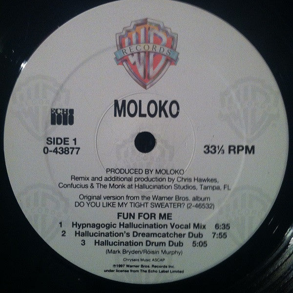 Moloko - Fun For Me (12") [US] 1st (Very Good Plus (VG+))