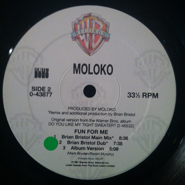 Moloko - Fun For Me (12") [US] 1st (Very Good Plus (VG+))