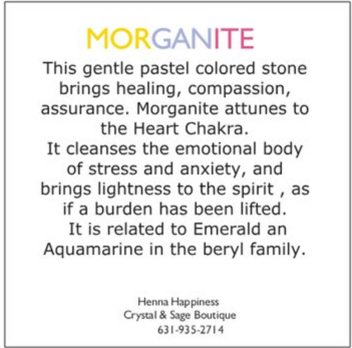 Morganite Love Bracelet