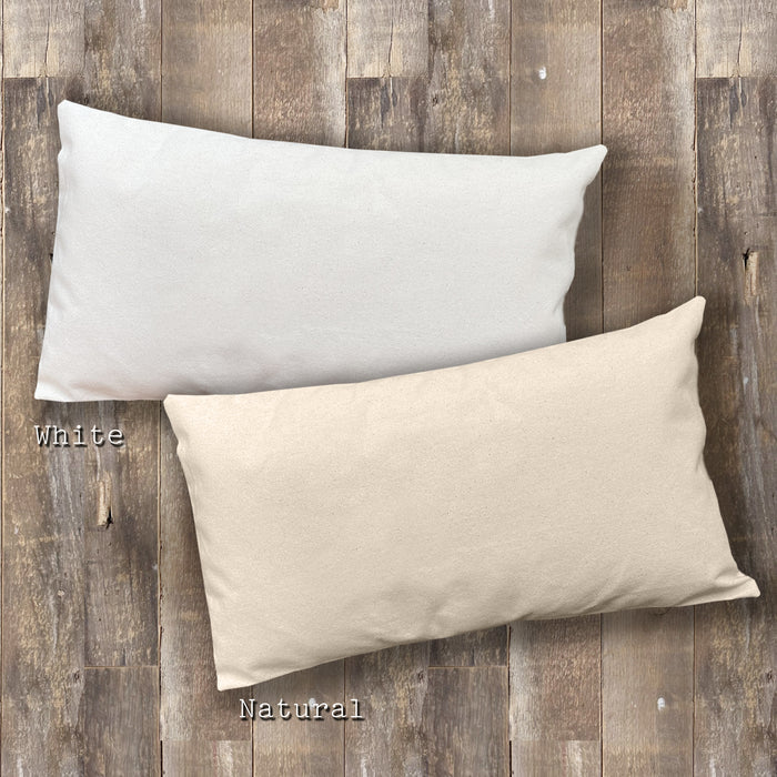 Mr & Mrs - Rectangular Canvas Pillow