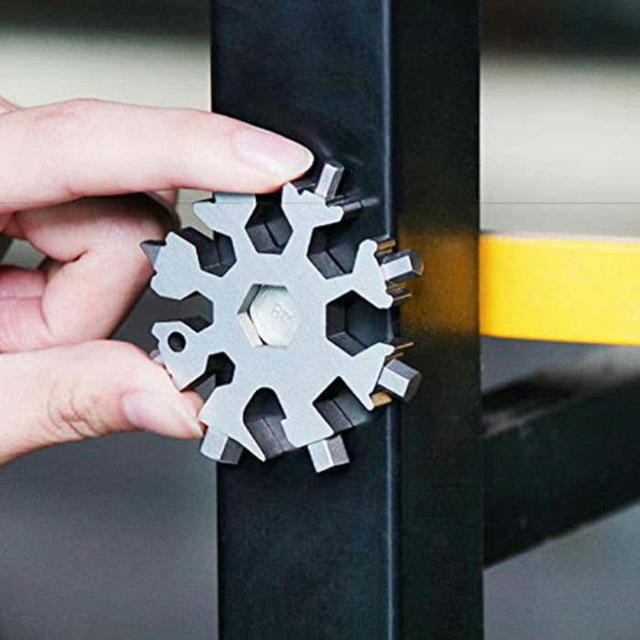 Multifunctional Snowflake Wrench Tool