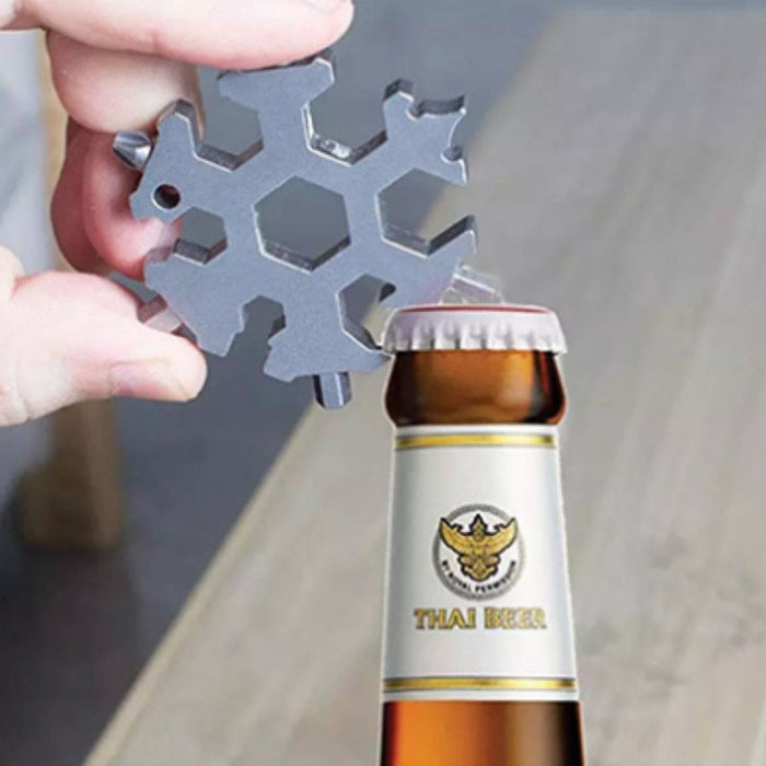 Multifunctional Snowflake Wrench Tool