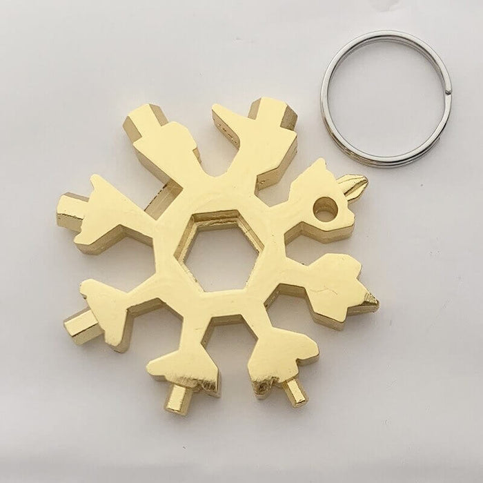 Multifunctional Snowflake Wrench Tool