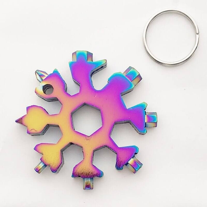 Multifunctional Snowflake Wrench Tool