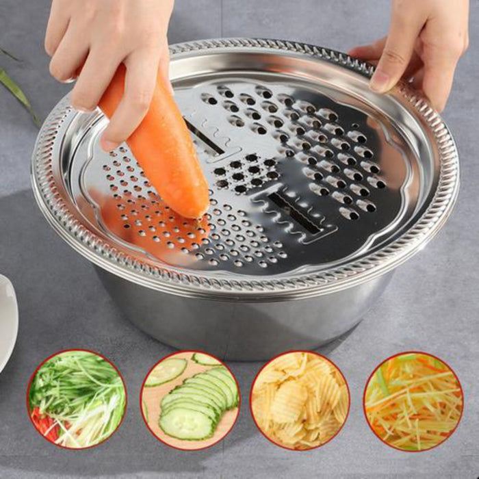 Multifunctional Stainless Steel Vegetable Chopper