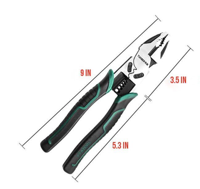 Multifunctional wire cutting pliers