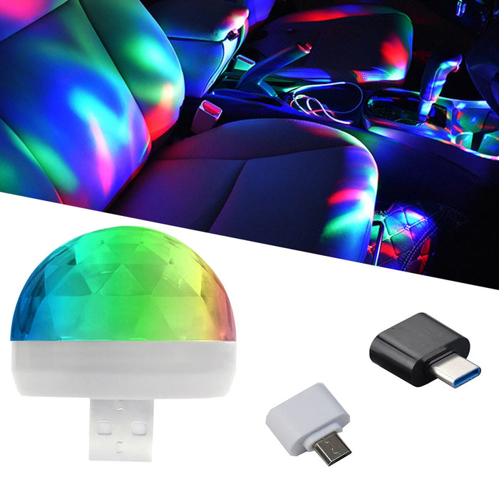 Mushroom Disco Light (USB)