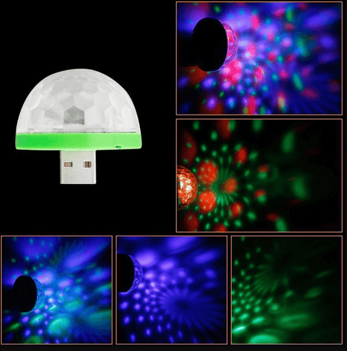 Mushroom Disco Light (USB)