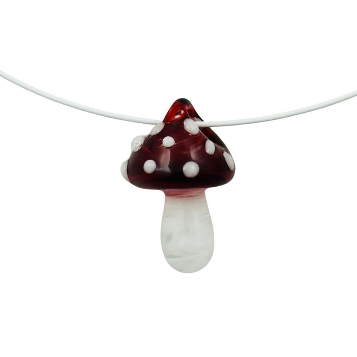 Mushroom Pendant - Earthworm